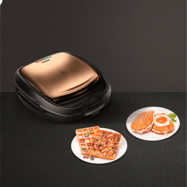 Aparat pentru sandvișuri Tefal SW341G10 Auriu 700 W, Cantitatea de sandwich-uri:  photo 8
