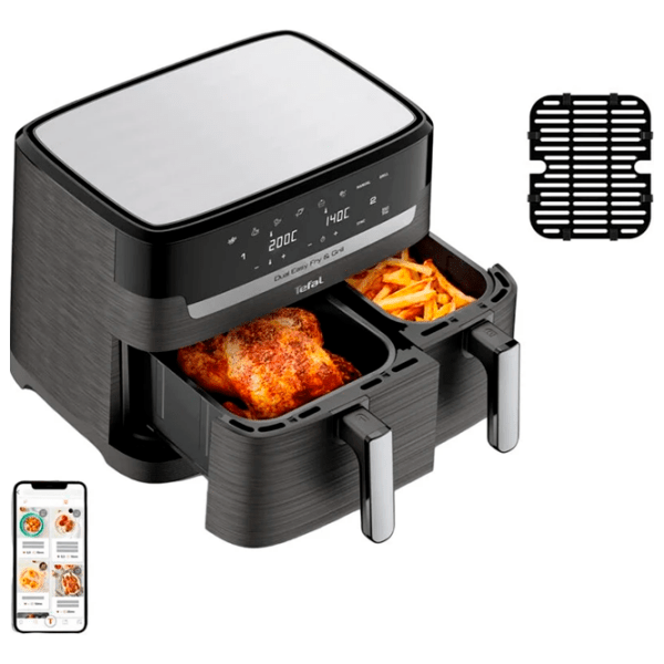 Мульти-печь фритюрница Tefal EY905B40 Black 2700 Вт photo 3
