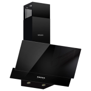Hotă Wolser WL-F 60 AL Black Glass 60 cm, Evacuare, 500 m&sup3;/ h