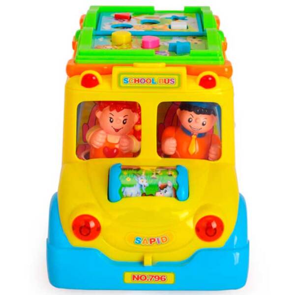 Jucărie interactivă Mola Cars for Kids HT 796 Yellow 3+ photo 4