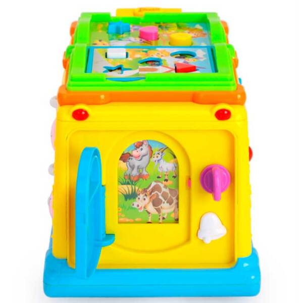 Jucărie interactivă Mola Cars for Kids HT 796 Yellow 3+ photo 6