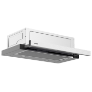 Hotă Wolser WL-F 60 Slim Inox 60 cm, Recirculare, 400 m³/h