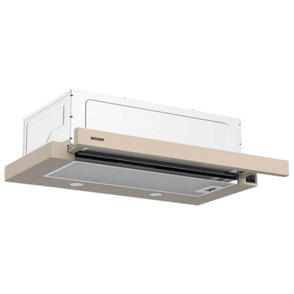 Вытяжка Wolser WL-F 60 Slim Слоновая кость 60 см, Рециркуляция, 400 м³/ч photo 1