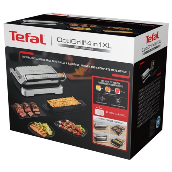 Grill electric Tefal GC784D30 Inox 2200 W, , photo 4