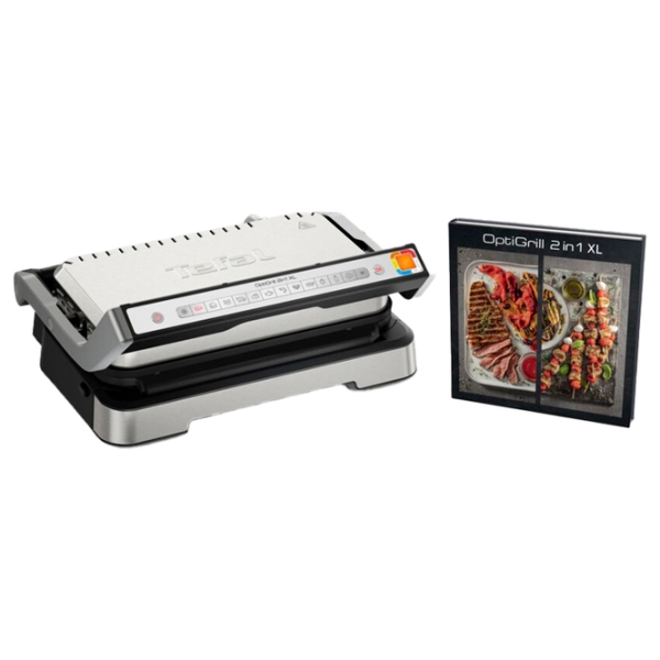 Grill electric Tefal OptiGrill XL GC782D30 Inox 2200 W, , photo 3
