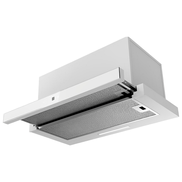 Hotă Wolser WL-60 FG TC White 60 cm, Recirculare, 750 m³/h photo 1