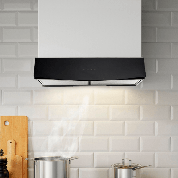 Hotă Wolser WL-60 G Black 60 cm, Recirculare, 420 m³/h photo 3