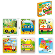 Puzzle ChiToys РЕ03.37 (3695006562347) Numărul de piese: 6, Vârsta recomandată: 3+