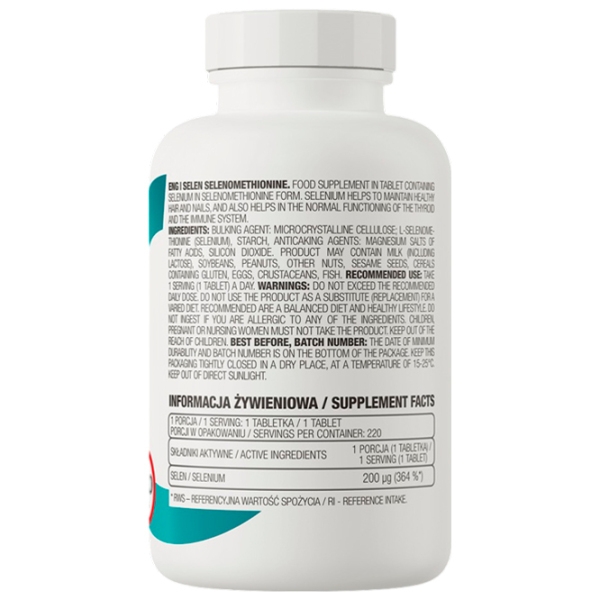 Минералы OstroVit Selenium 5903933902302 220  photo 3