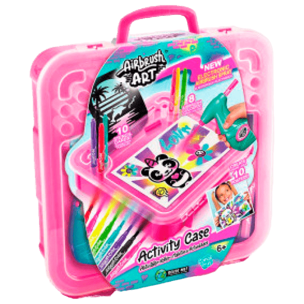 Креативный набор Canal Toys Airbrush Art Activity Case AIR017CL Pink Для девочек, 5+ photo 1
