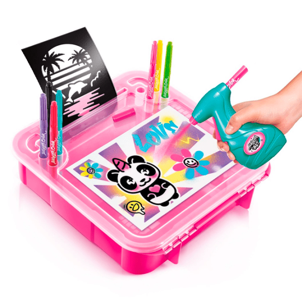 Креативный набор Canal Toys Airbrush Art Activity Case AIR017CL Pink Для девочек, 5+ photo 3