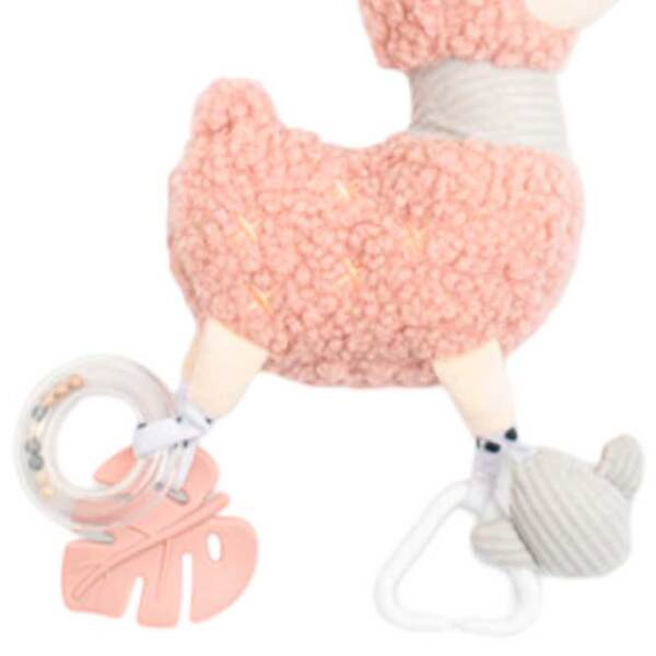 Jucărie moale New Baby Animals 53896 Pink 1+ photo 5