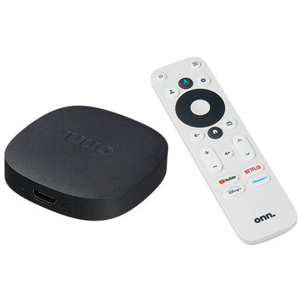 TV приставка Onn Google TV 4K UHD Streaming Box Black  photo 1