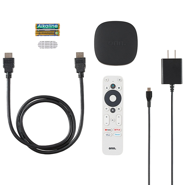TV приставка Onn Google TV 4K UHD Streaming Box Black  photo 2