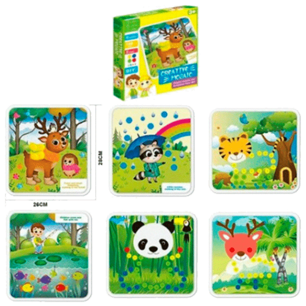 Puzzle Optmarket РЕ03.38 (3695312037027) Numărul de piese: , Vârsta recomandată: 2+ photo 1