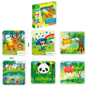 Puzzle Optmarket РЕ03.38 (3695312037027) Numărul de piese: , Vârsta recomandată: 2+