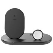 Беспроводная зарядка Belkin WIZ016ttBK (15 Вт) Белый  / Белый