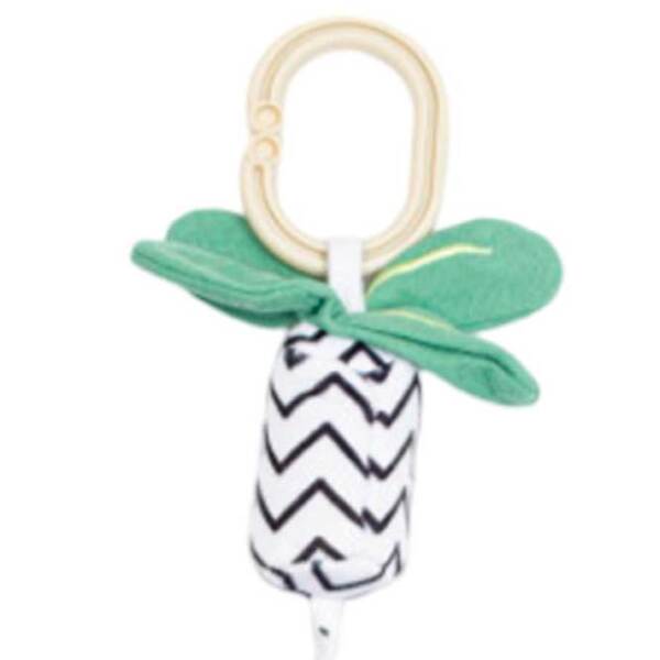 Jucărie pentru pătuțuri și cărucioare New Baby Animals 53894 Grey 1+ photo 5