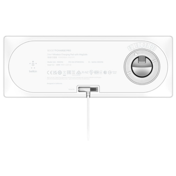 Беспроводная зарядка Belkin WIZ016ttWH (15 Вт) Белый  / Белый photo 5