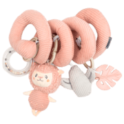Jucărie pentru pătuțuri și cărucioare New Baby Animals 53899 Pink 0+