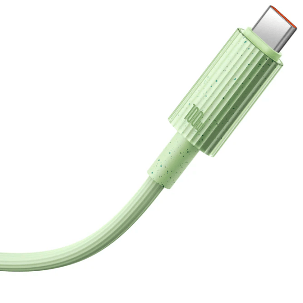Cablu pentru telefon Baseus Habitat USB Type-C/ USB Type-C Green  photo 4