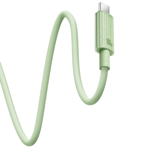 Cablu pentru telefon Baseus Habitat USB Type-C/ USB Type-C Green  photo 5