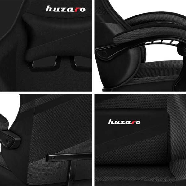 Scaun Gaming Huzaro Force 4.4 Carbon   photo 3