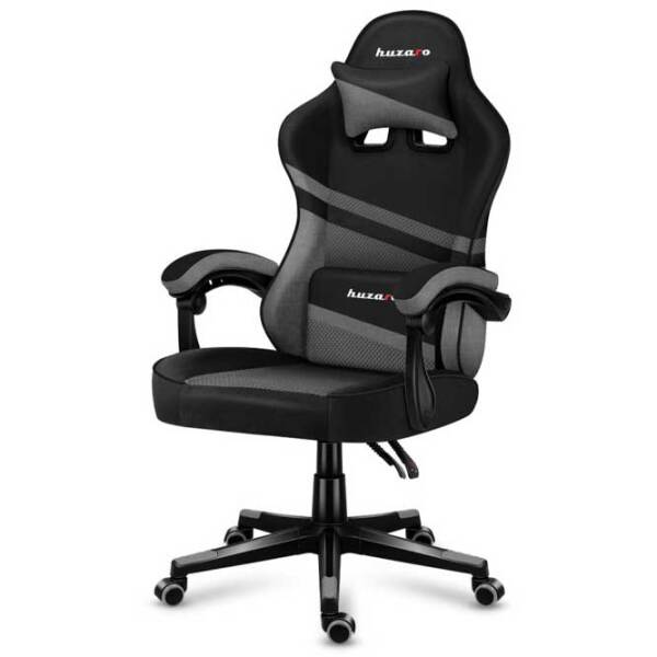 Scaun Gaming Huzaro Force 4.4 Gray   photo 4