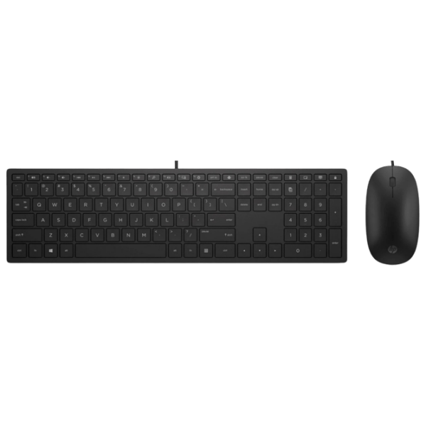 Клавиатура и Мышь HP Pavilion 400 Black Для дома и офиса, Проводная photo 1