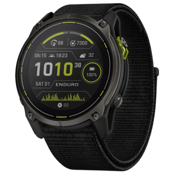 Умные часы Garmin Enduro 3 Черный 1.4" | 35.56 мм | Титан/Нейлон
| 010-02751-01 photo 1