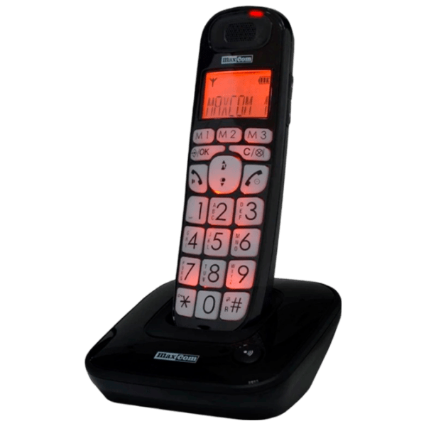 Dect Phone Maxcom MC6800 Black  photo 2