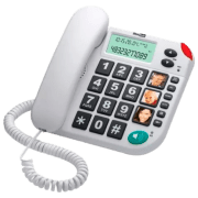 Corded Phone Maxcom KX-T480 White 