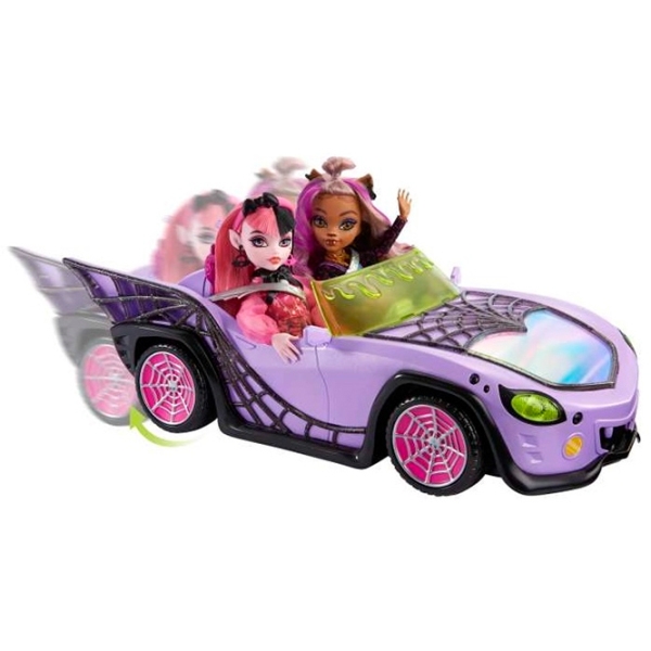 Машинка Mattel Monster High HHK63 Фиолетовый  photo 4
