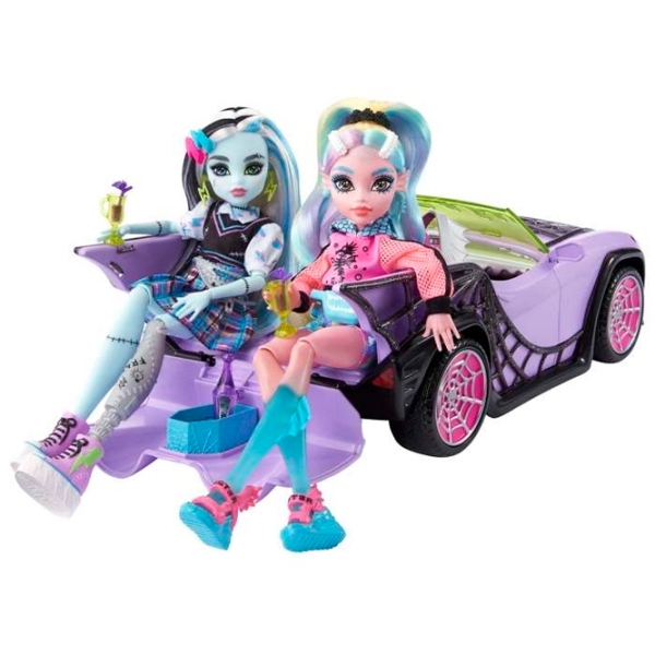 Машинка Mattel Monster High HHK63 Фиолетовый  photo 8