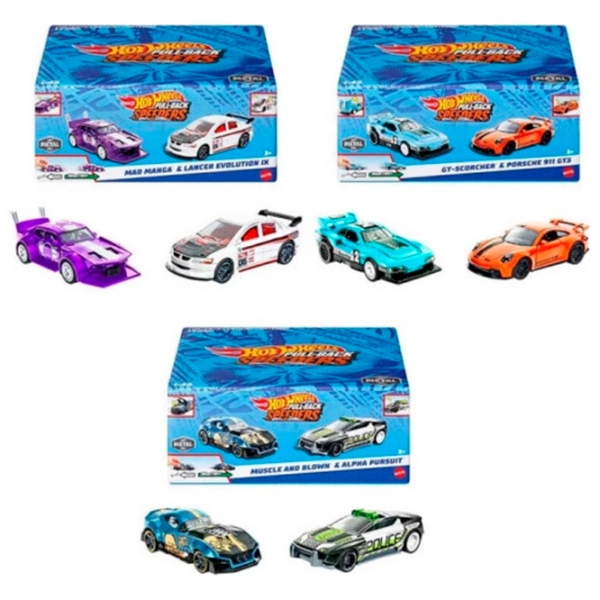 Set de mașini Mattel Hot Wheels HPR91 Multicolor  photo 3
