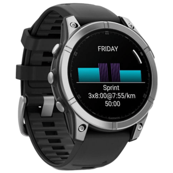 Умные часы Garmin Fenix E Серебряный 1.3" | 47 мм | Нержавеющая сталь/Силикон
| 010-03025-00 photo 4