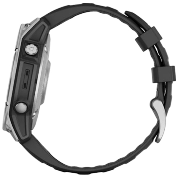 Умные часы Garmin Fenix E Серебряный 1.3" | 47 мм | Нержавеющая сталь/Силикон
| 010-03025-00 photo 5