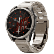 Ceas inteligent Garmin Fenix 8 Titanium 1.4" | 47 mm | Titan/Titan
| 010-02904-40