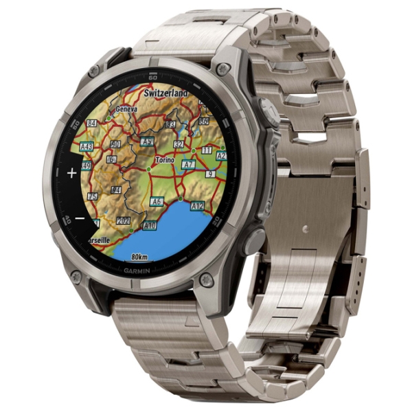 Ceas inteligent Garmin Fenix 8 Titanium 1.4" | 47 mm | Titan/Titan
| 010-02904-40 photo 2