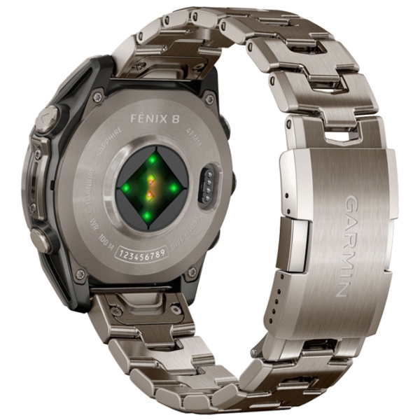 Ceas inteligent Garmin Fenix 8 Titanium 1.4" | 47 mm | Titan/Titan
| 010-02904-40 photo 5