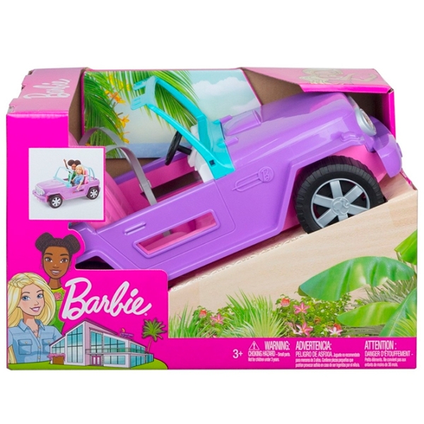Mașină Mattel Barbie Jeep GMT46 Violet  photo 5