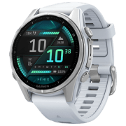 Умные часы Garmin Fenix 8 Серебряный 1.3" | 43 мм | Нержавеющая сталь/Силикон
| 010-02903-00