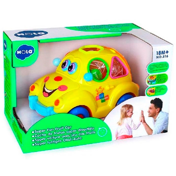 Машинка Hola Toys HT 516 6944167151660 Желтый  photo 5