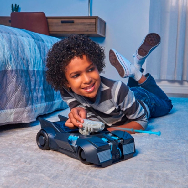 Машинка Spin Master Batmobile Transformer 6062755 Black  photo 6