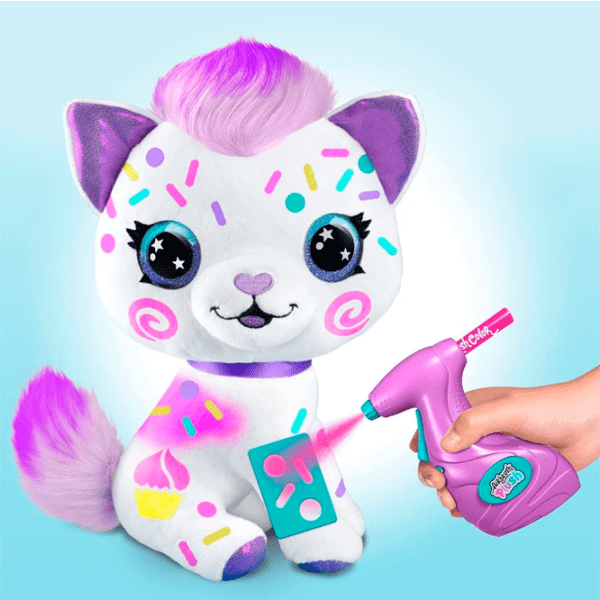 Интерактивная игрушка Canal Toys Airbrush Plush Kitty 272CL Разноцветный Для девочек, 6+ photo 7