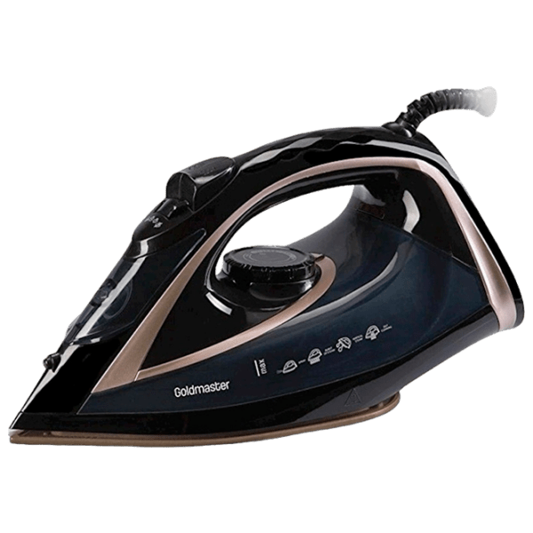 Fier de călcat GoldMaster GM 7630 Black 2400 W, , 0.3 l, Ceramică photo 1