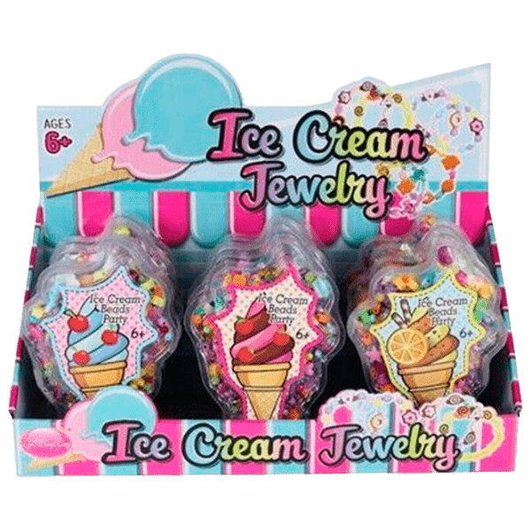 Set de creație ICOM Ice Cream Jewelry 7166448 6927166448085 Multicolor Pentru fetițe, 6+ photo 1