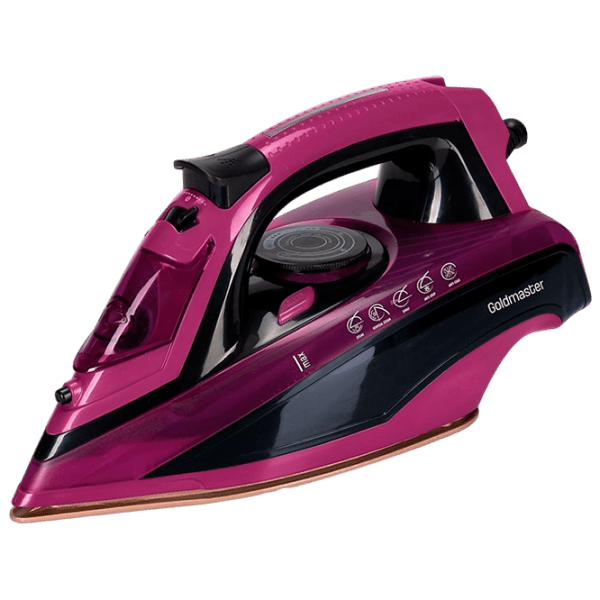 Fier de călcat GoldMaster GM 7633 Purple 2400 W, , 0.43 l, Ceramică photo 1