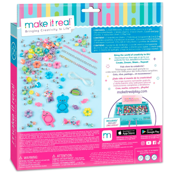 Set de creație Make It Real Bringing Creativity to Life Pop! Shake! Twist! 1328M Multicolor Pentru fetițe, 8+ photo 3