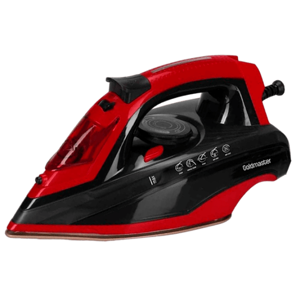 Fier de călcat GoldMaster GM 7633 K Red 2400 W, , 0.43 l, Ceramică photo 1